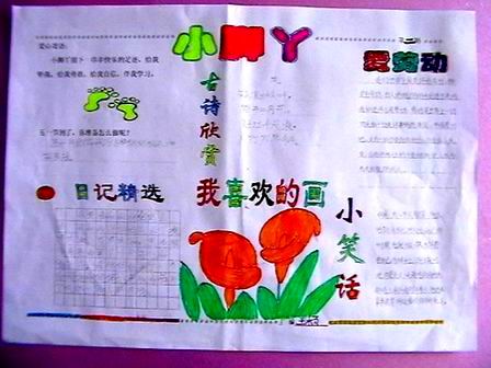 五一劳动节手抄报